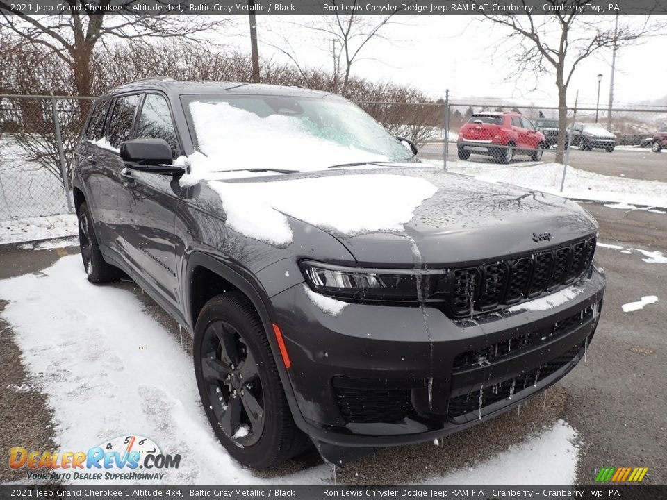 2021 Jeep Grand Cherokee L Altitude 4x4 Baltic Gray Metallic / Black Photo #2