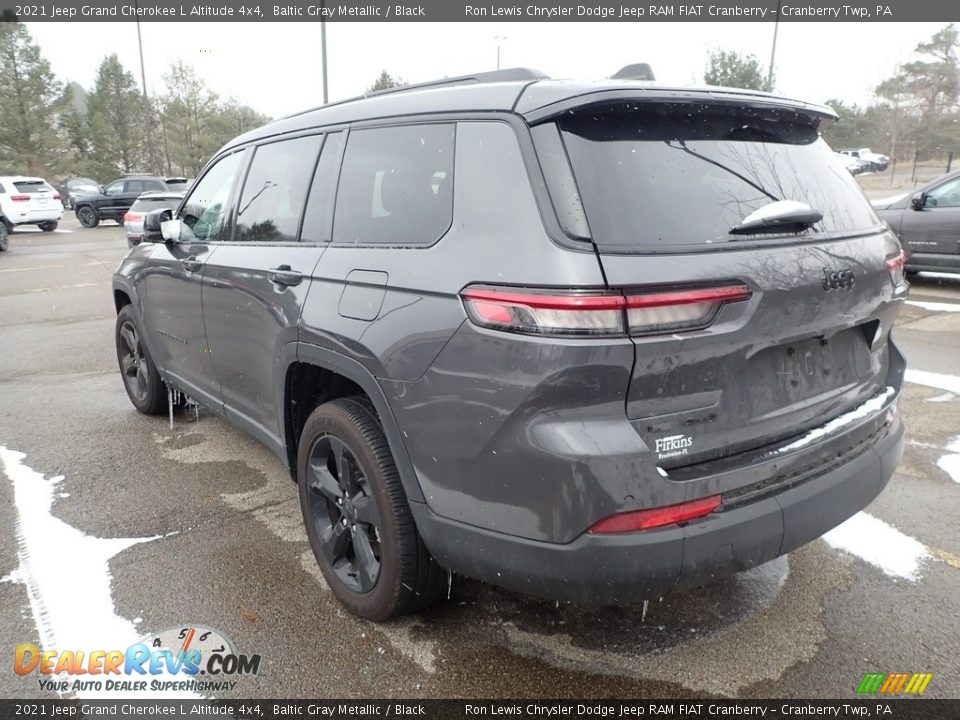 2021 Jeep Grand Cherokee L Altitude 4x4 Baltic Gray Metallic / Black Photo #3