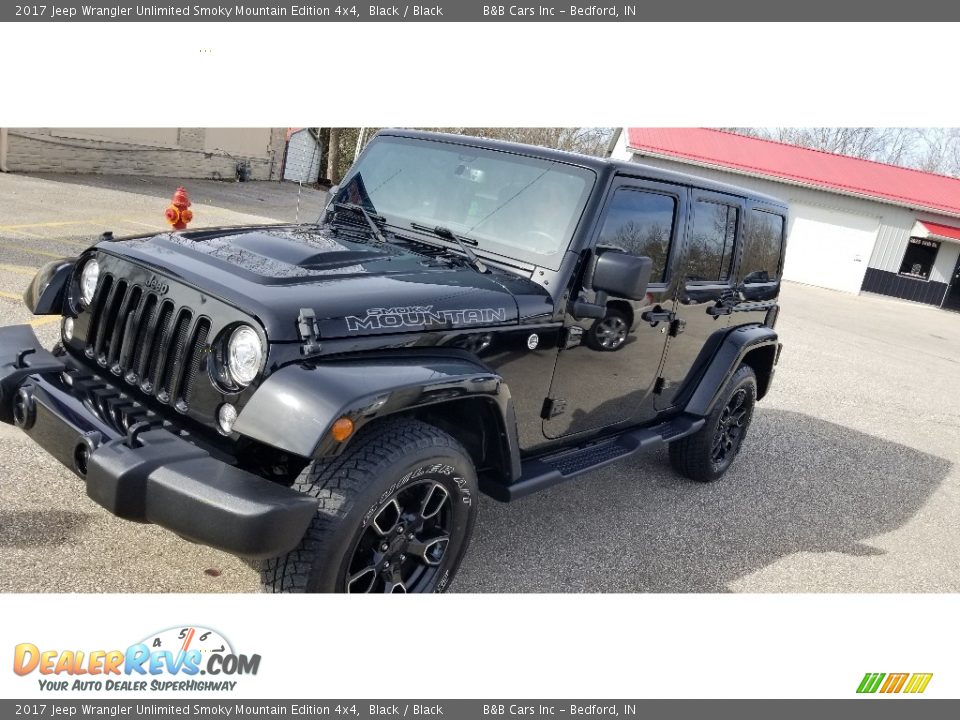 2017 Jeep Wrangler Unlimited Smoky Mountain Edition 4x4 Black / Black Photo #4