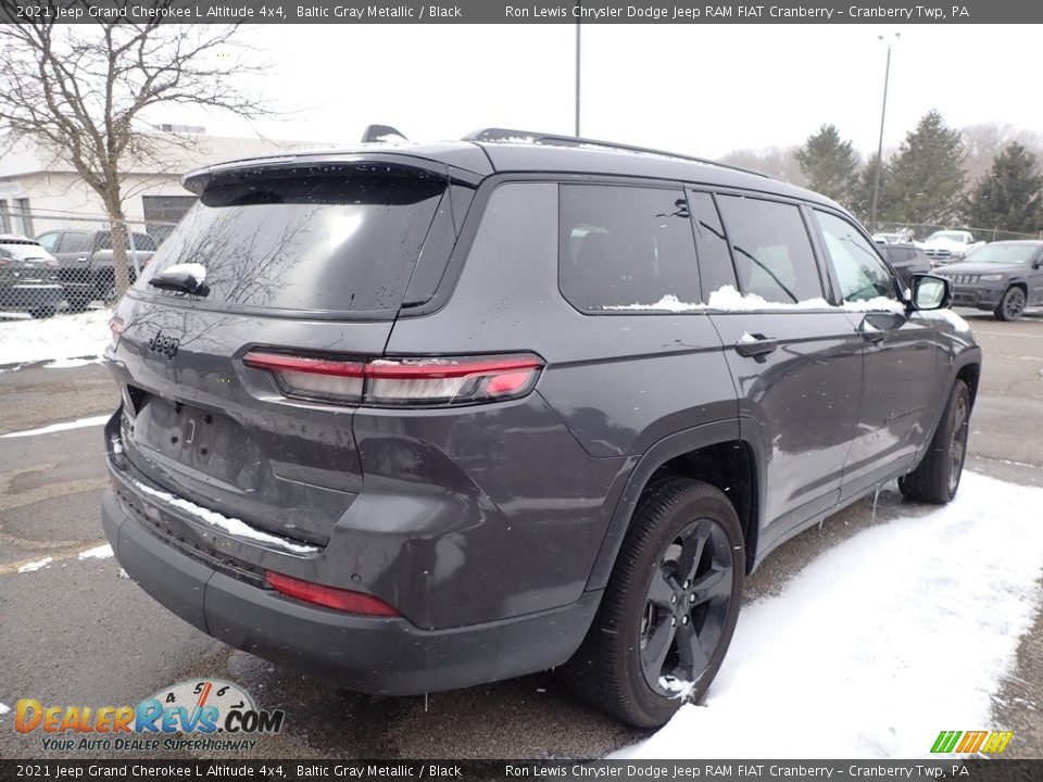 2021 Jeep Grand Cherokee L Altitude 4x4 Baltic Gray Metallic / Black Photo #4