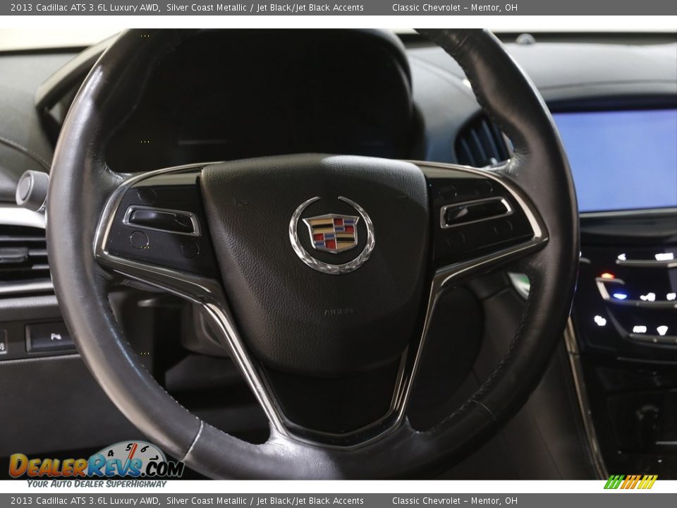 2013 Cadillac ATS 3.6L Luxury AWD Steering Wheel Photo #7