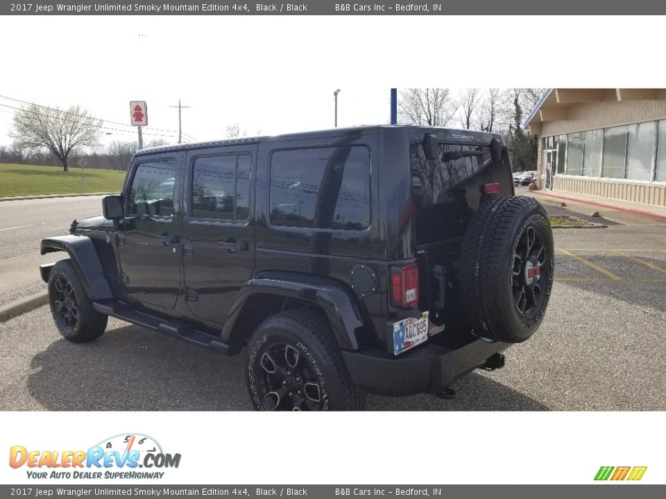 2017 Jeep Wrangler Unlimited Smoky Mountain Edition 4x4 Black / Black Photo #8