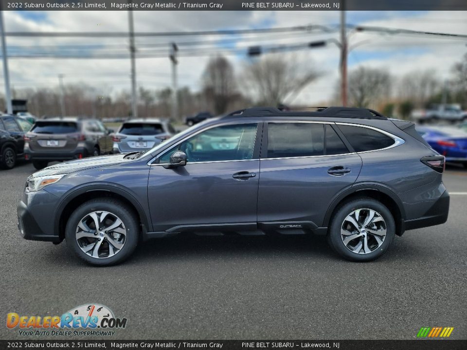 2022 Subaru Outback 2.5i Limited Magnetite Gray Metallic / Titanium Gray Photo #4