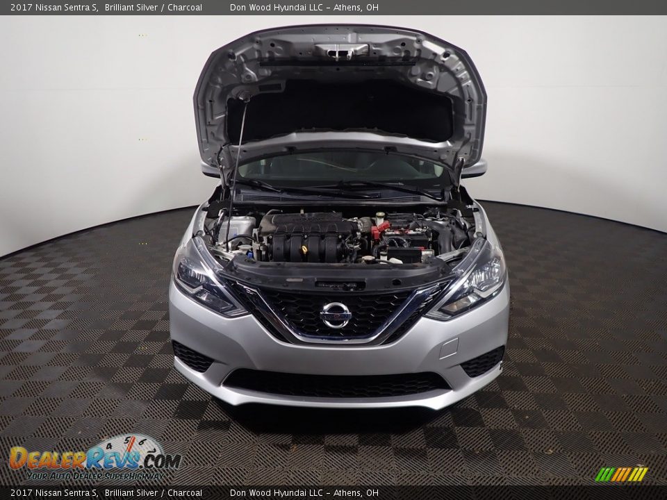 2017 Nissan Sentra S Brilliant Silver / Charcoal Photo #6
