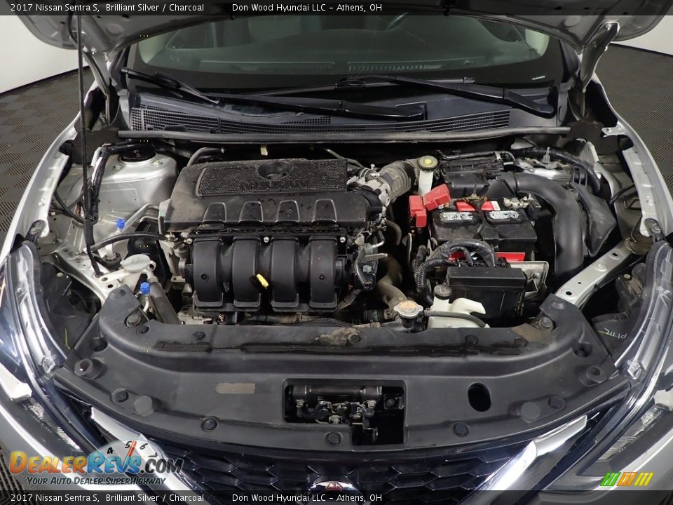 2017 Nissan Sentra S Brilliant Silver / Charcoal Photo #7