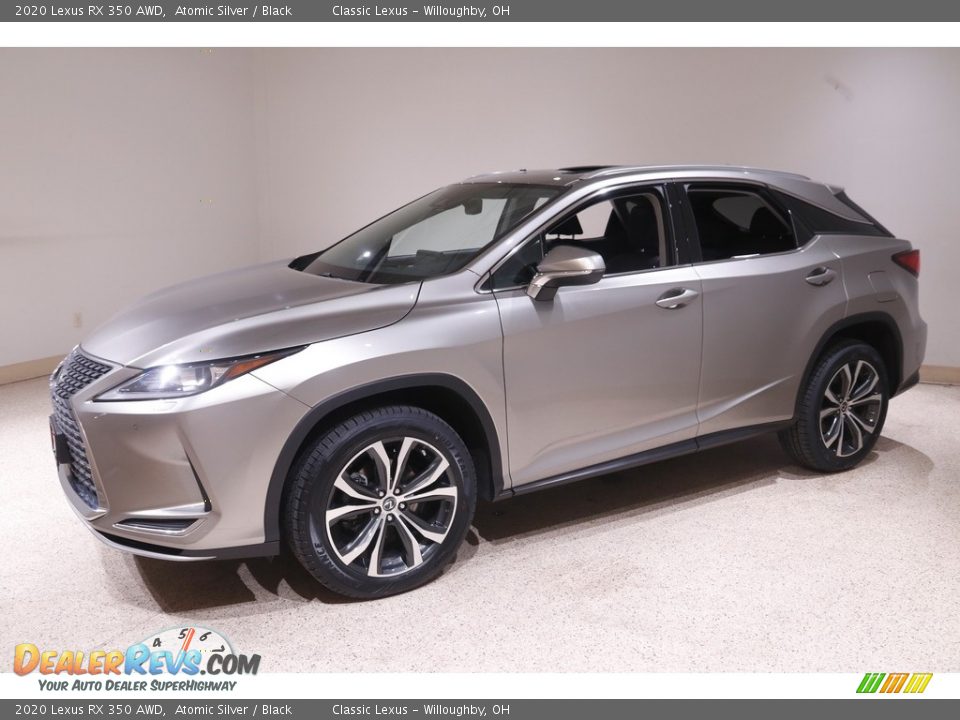 2020 Lexus RX 350 AWD Atomic Silver / Black Photo #3