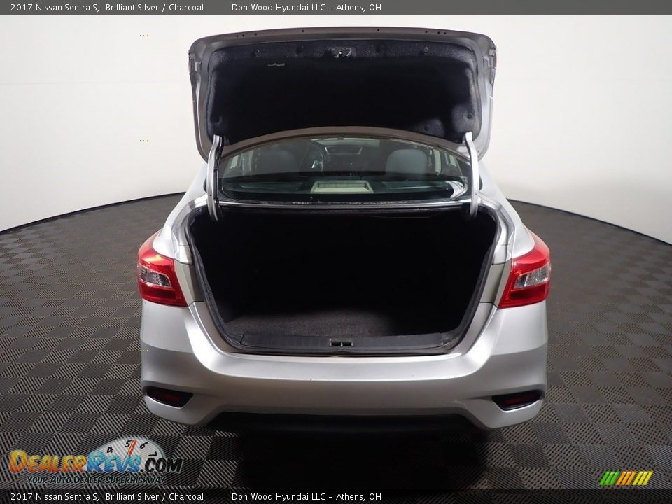 2017 Nissan Sentra S Brilliant Silver / Charcoal Photo #12