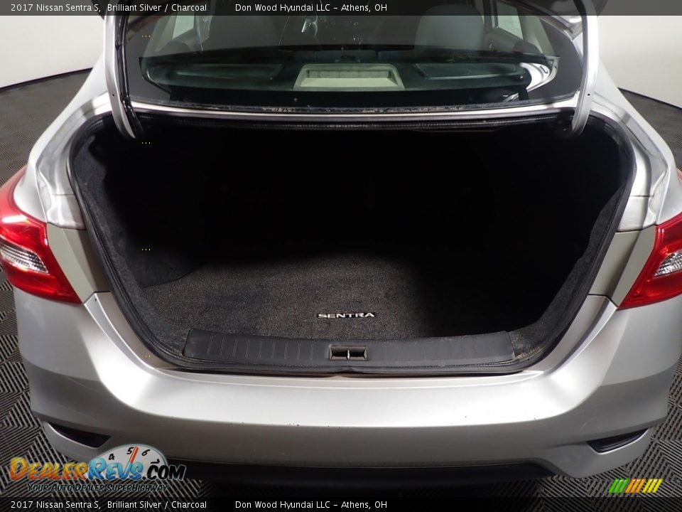 2017 Nissan Sentra S Brilliant Silver / Charcoal Photo #13