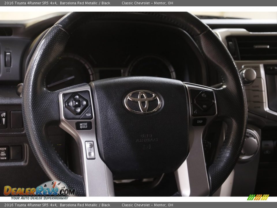 2016 Toyota 4Runner SR5 4x4 Barcelona Red Metallic / Black Photo #7