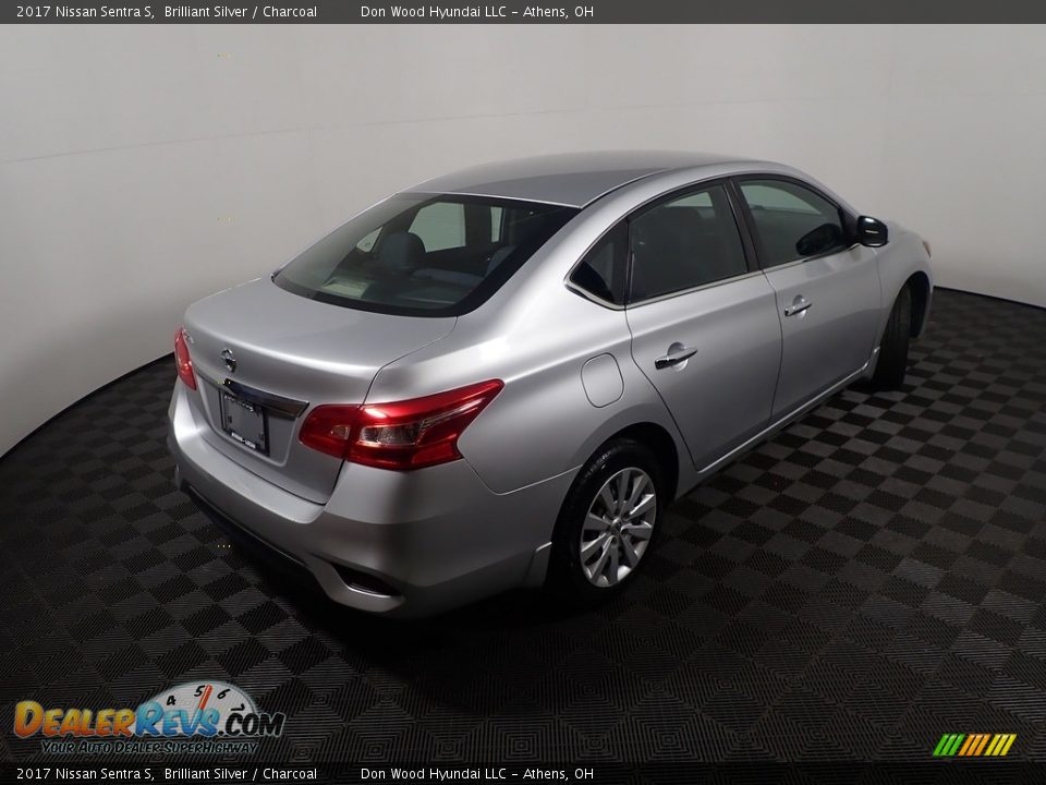 2017 Nissan Sentra S Brilliant Silver / Charcoal Photo #15