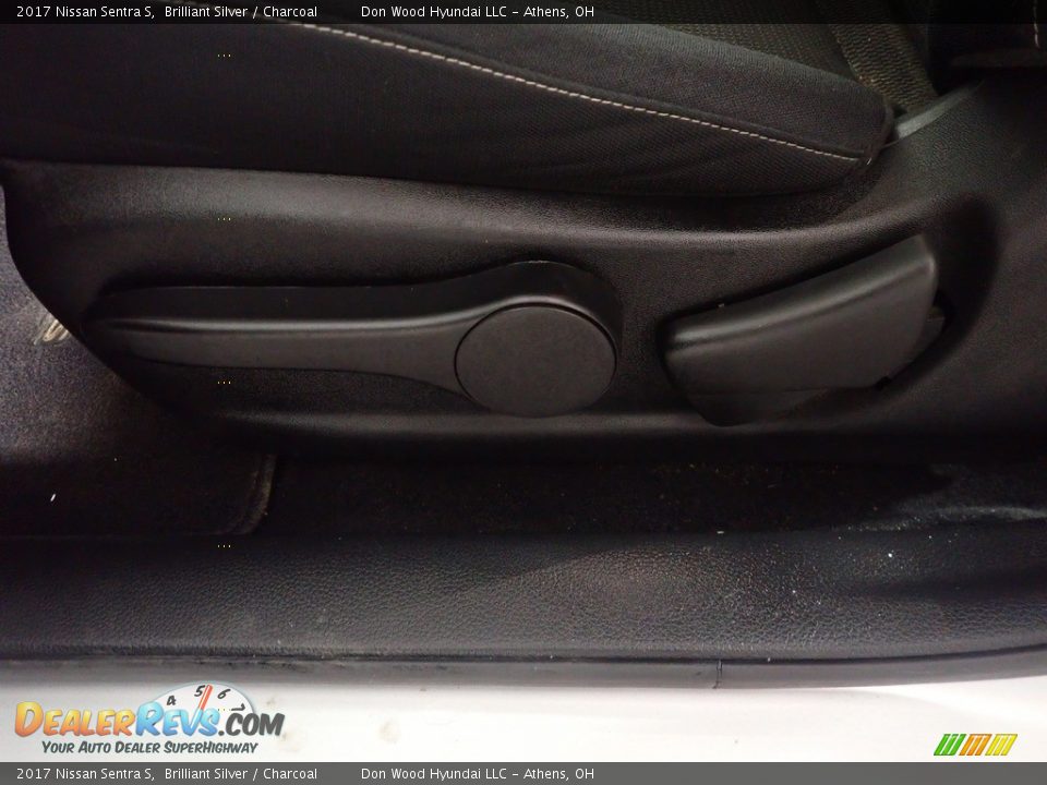 2017 Nissan Sentra S Brilliant Silver / Charcoal Photo #21
