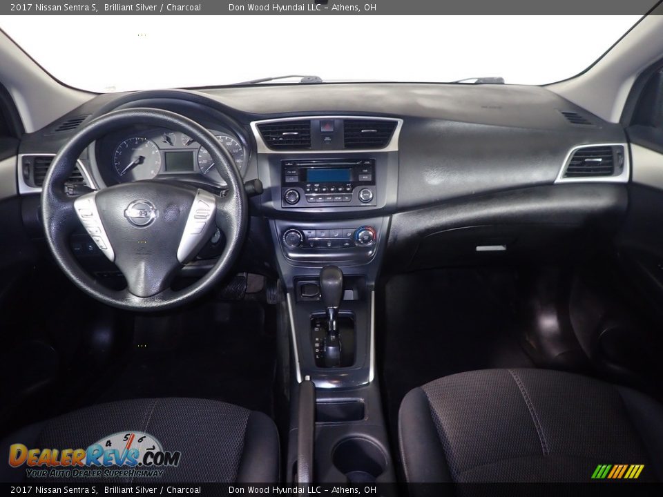 2017 Nissan Sentra S Brilliant Silver / Charcoal Photo #22