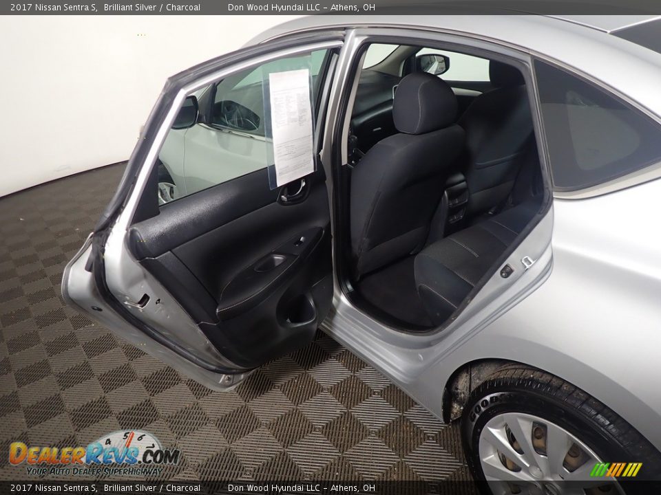 2017 Nissan Sentra S Brilliant Silver / Charcoal Photo #24