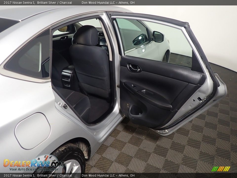 2017 Nissan Sentra S Brilliant Silver / Charcoal Photo #26
