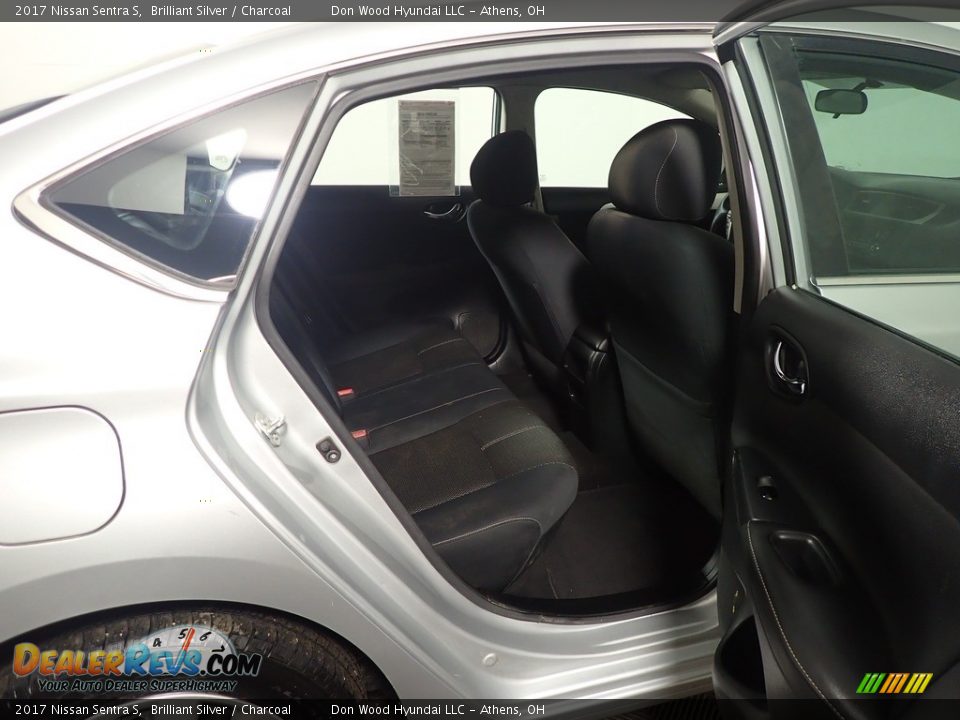 2017 Nissan Sentra S Brilliant Silver / Charcoal Photo #27