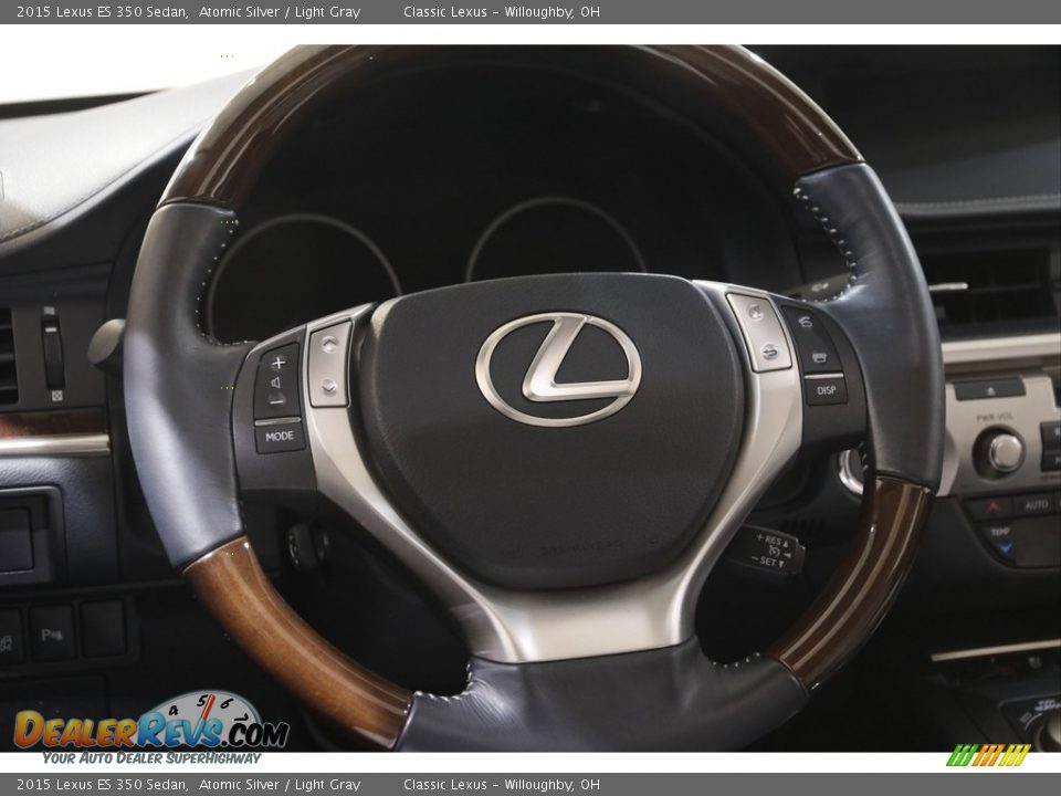 2015 Lexus ES 350 Sedan Atomic Silver / Light Gray Photo #7