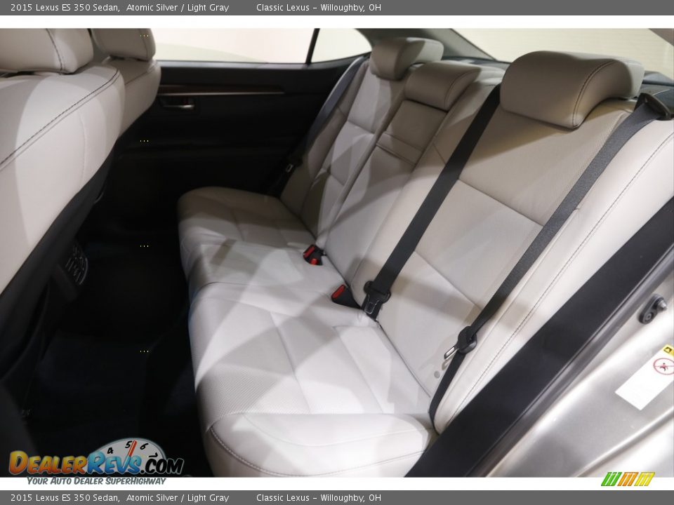 2015 Lexus ES 350 Sedan Atomic Silver / Light Gray Photo #20