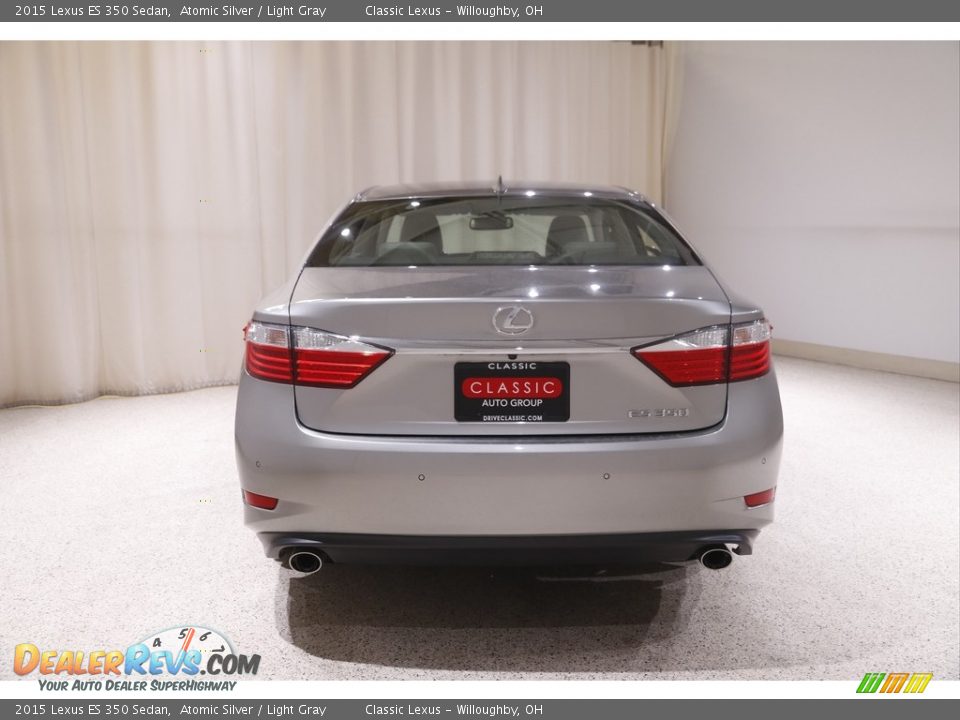 2015 Lexus ES 350 Sedan Atomic Silver / Light Gray Photo #21