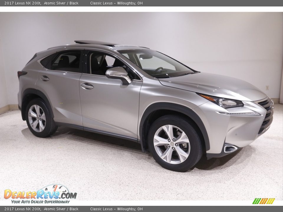 2017 Lexus NX 200t Atomic Silver / Black Photo #1