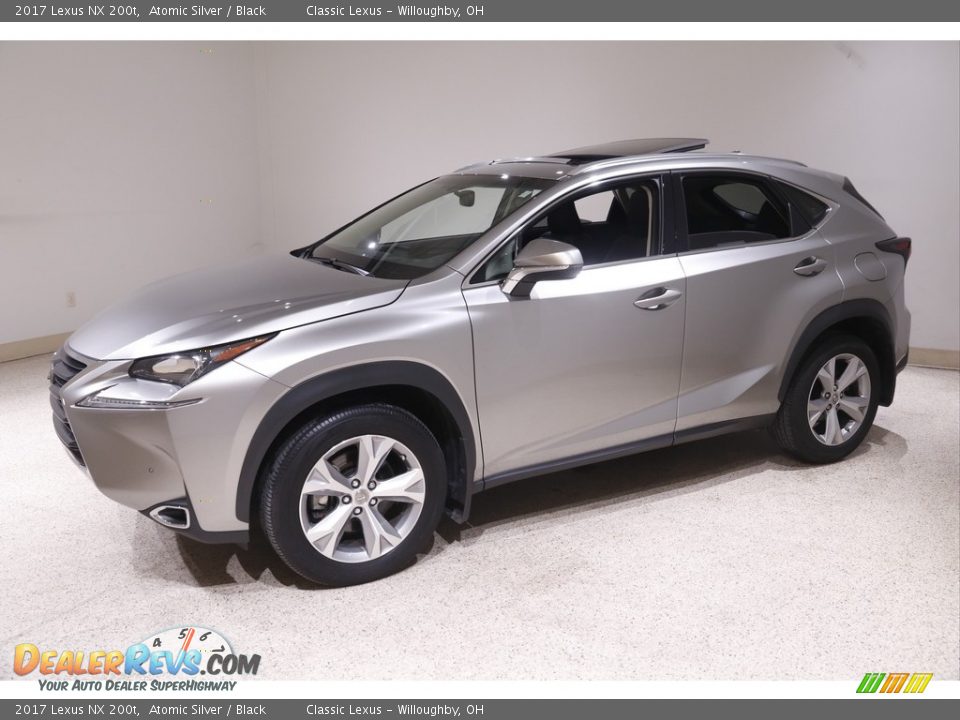 2017 Lexus NX 200t Atomic Silver / Black Photo #3