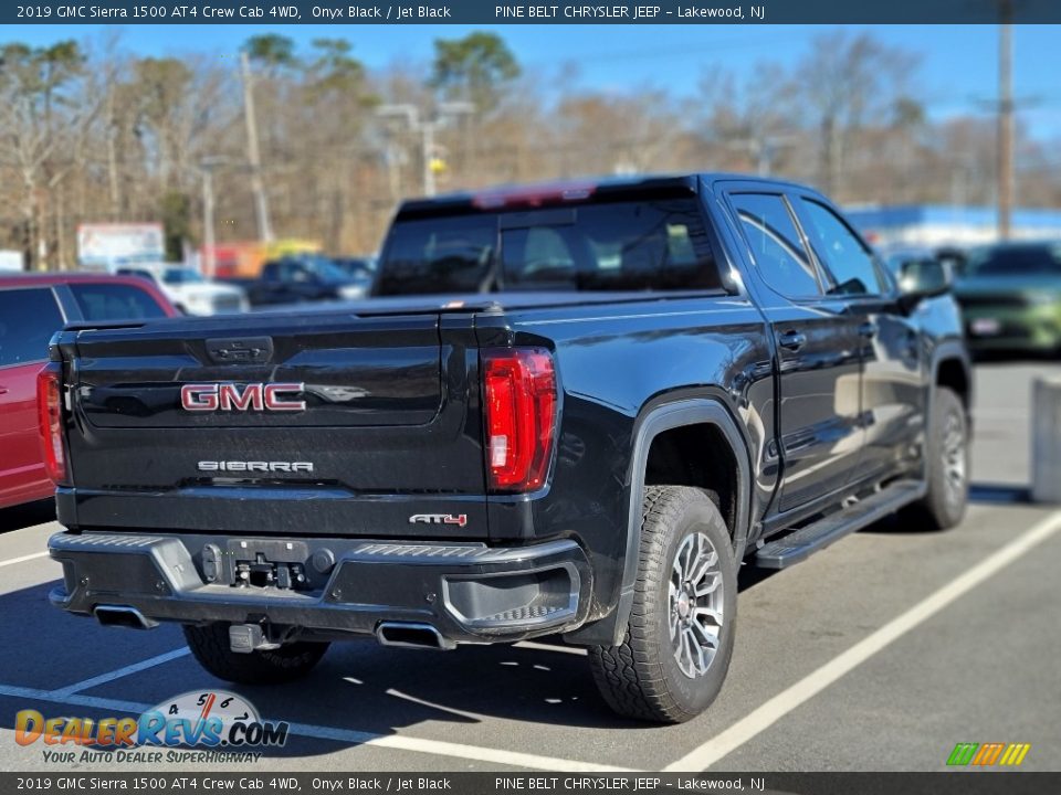 2019 GMC Sierra 1500 AT4 Crew Cab 4WD Onyx Black / Jet Black Photo #3