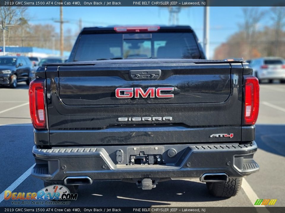 2019 GMC Sierra 1500 AT4 Crew Cab 4WD Onyx Black / Jet Black Photo #4