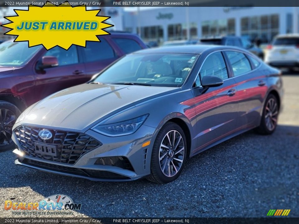 2022 Hyundai Sonata Limited Hampton Gray / Gray Photo #1