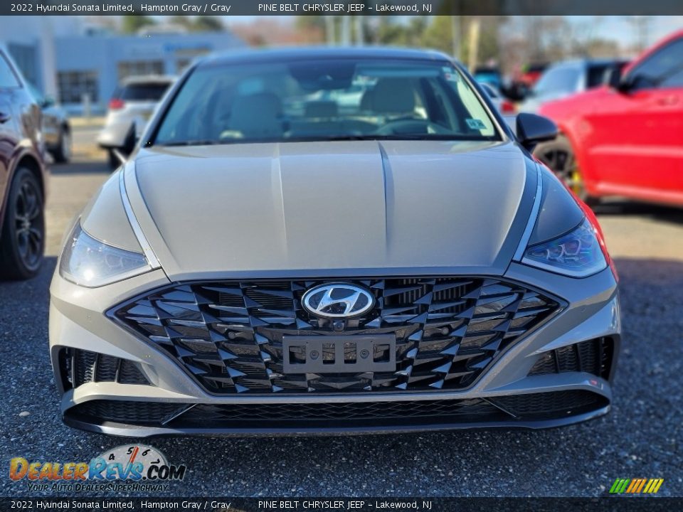 2022 Hyundai Sonata Limited Hampton Gray / Gray Photo #2