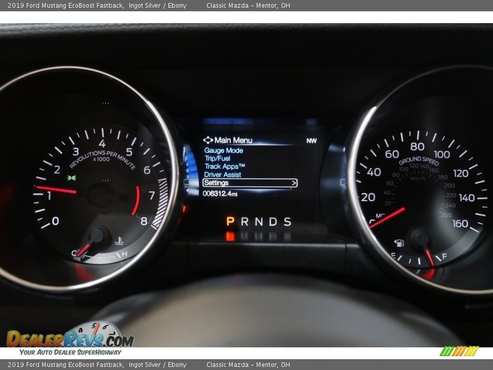 2019 Ford Mustang EcoBoost Fastback Gauges Photo #8