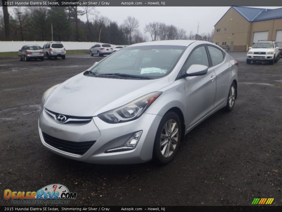 2015 Hyundai Elantra SE Sedan Shimmering Air Silver / Gray Photo #1