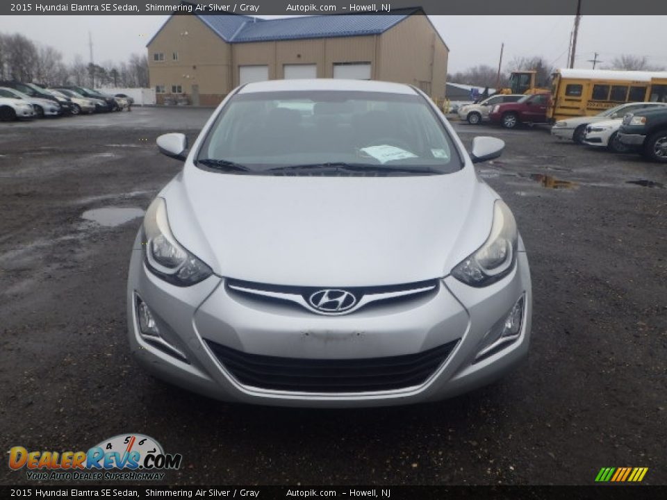 2015 Hyundai Elantra SE Sedan Shimmering Air Silver / Gray Photo #2