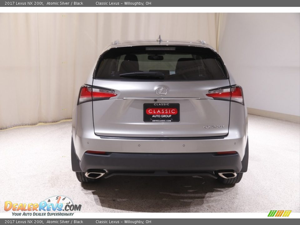 2017 Lexus NX 200t Atomic Silver / Black Photo #20