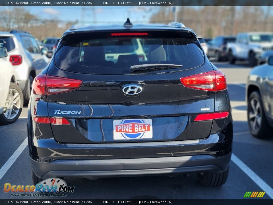 2019 Hyundai Tucson Value Black Noir Pearl / Gray Photo #3