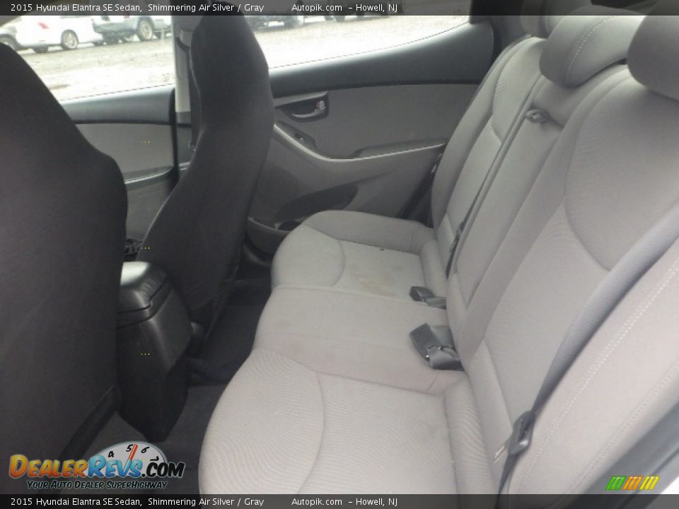 2015 Hyundai Elantra SE Sedan Shimmering Air Silver / Gray Photo #9