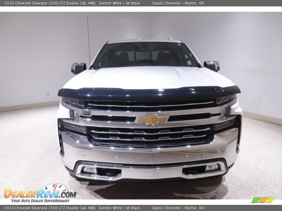 2019 Chevrolet Silverado 1500 LTZ Double Cab 4WD Summit White / Jet Black Photo #2