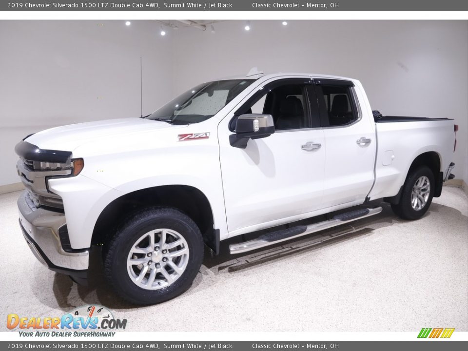 2019 Chevrolet Silverado 1500 LTZ Double Cab 4WD Summit White / Jet Black Photo #3