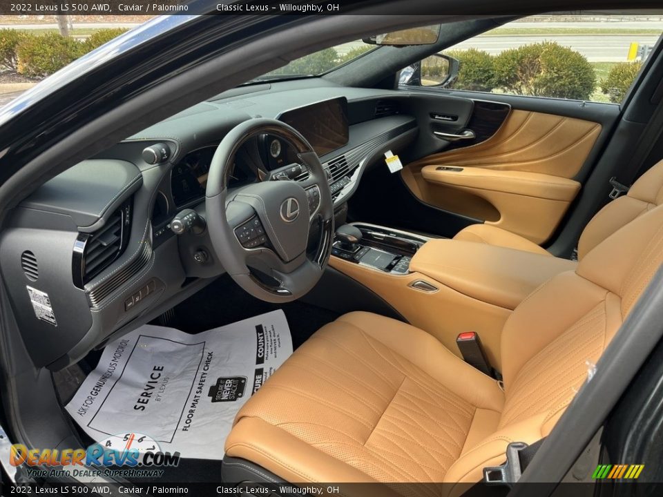 Palomino Interior - 2022 Lexus LS 500 AWD Photo #2