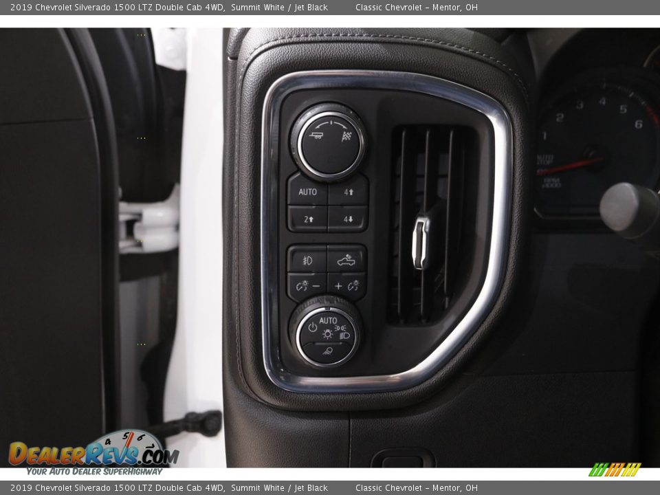 2019 Chevrolet Silverado 1500 LTZ Double Cab 4WD Summit White / Jet Black Photo #6