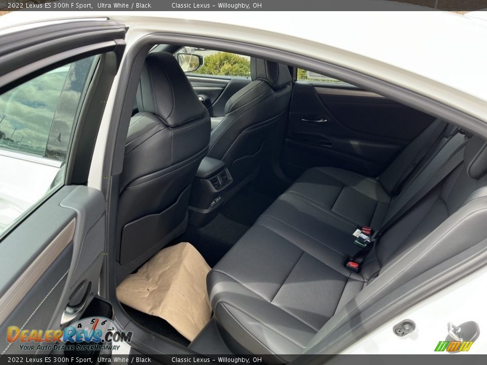 Rear Seat of 2022 Lexus ES 300h F Sport Photo #3