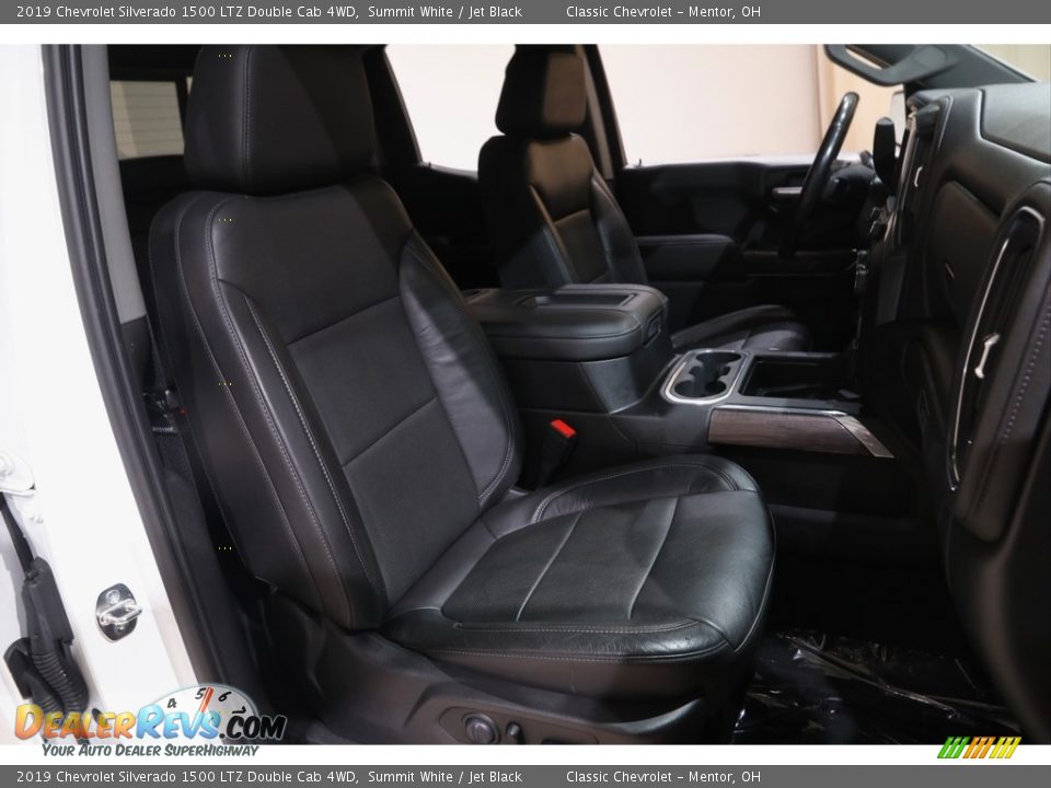 2019 Chevrolet Silverado 1500 LTZ Double Cab 4WD Summit White / Jet Black Photo #18