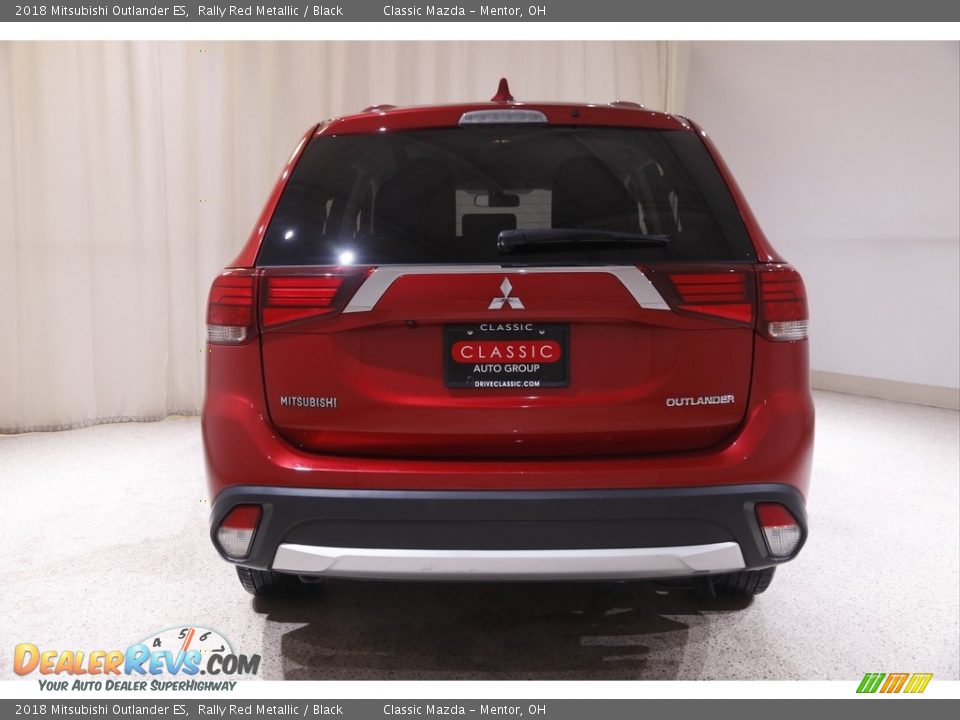 2018 Mitsubishi Outlander ES Rally Red Metallic / Black Photo #19