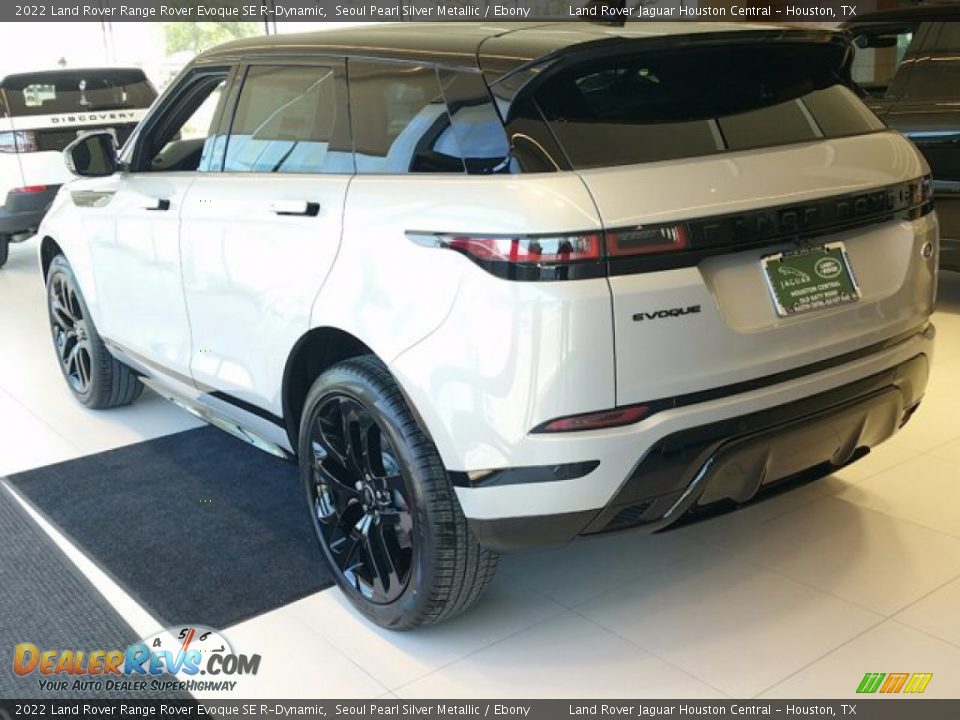 2022 Land Rover Range Rover Evoque SE R-Dynamic Seoul Pearl Silver Metallic / Ebony Photo #8