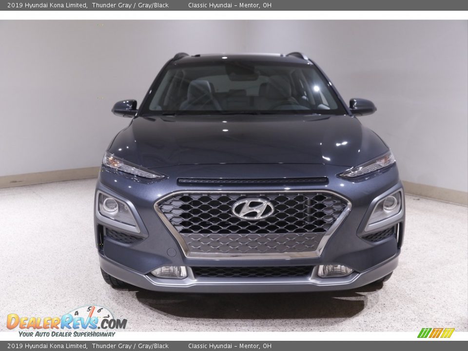 2019 Hyundai Kona Limited Thunder Gray / Gray/Black Photo #2