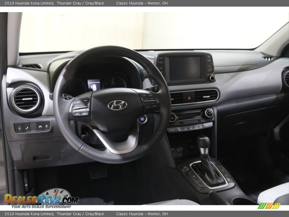 2019 Hyundai Kona Limited Thunder Gray / Gray/Black Photo #6