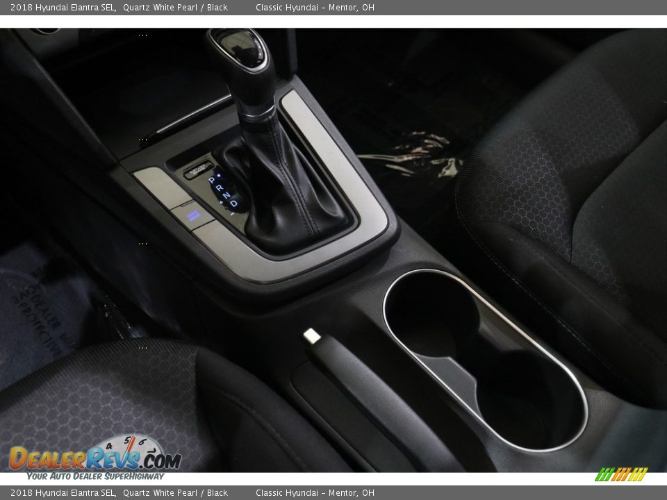 2018 Hyundai Elantra SEL Quartz White Pearl / Black Photo #11