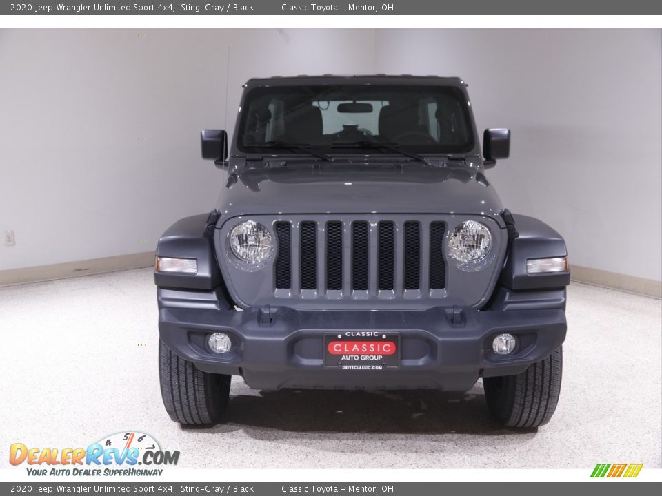 2020 Jeep Wrangler Unlimited Sport 4x4 Sting-Gray / Black Photo #2