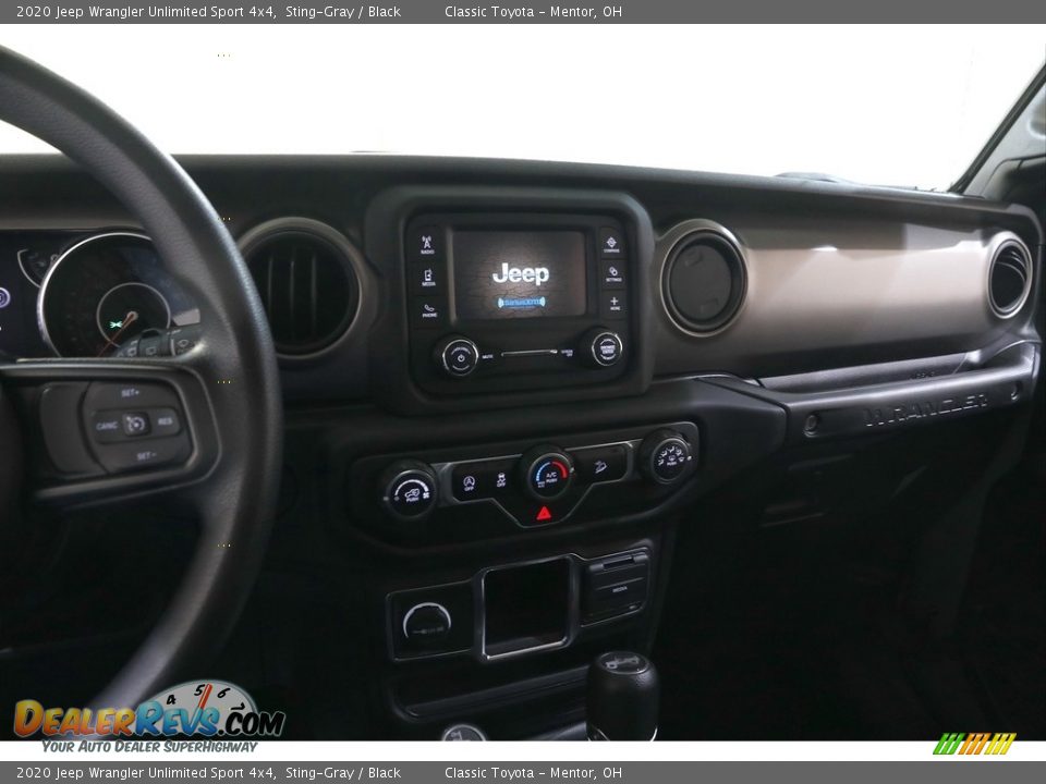 2020 Jeep Wrangler Unlimited Sport 4x4 Sting-Gray / Black Photo #9
