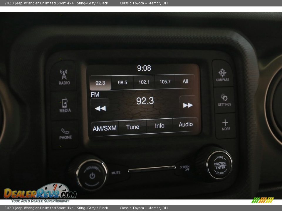 2020 Jeep Wrangler Unlimited Sport 4x4 Sting-Gray / Black Photo #10