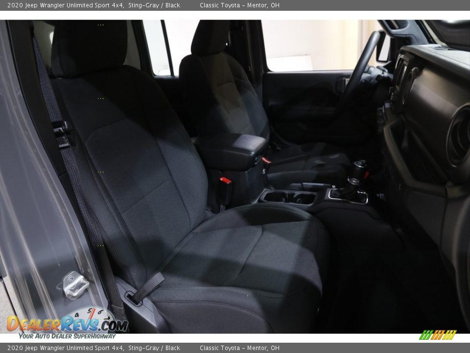 2020 Jeep Wrangler Unlimited Sport 4x4 Sting-Gray / Black Photo #14