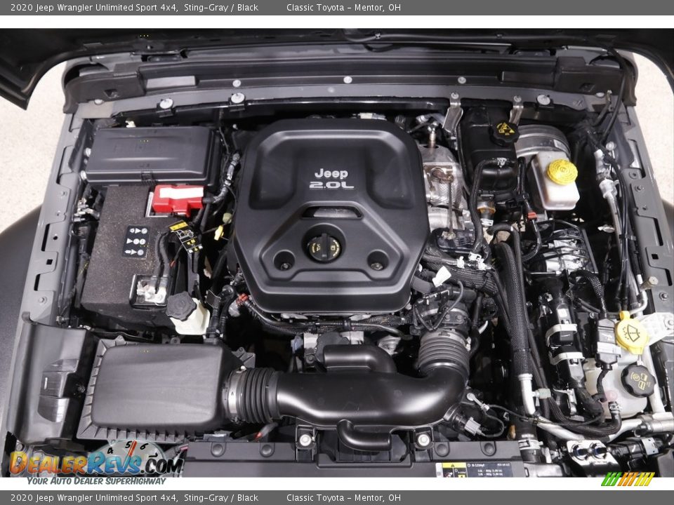 2020 Jeep Wrangler Unlimited Sport 4x4 Sting-Gray / Black Photo #18